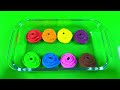 Finding Sheriff Labrador with All CLAY in Hexagon Shapes,... Coloring! Satisfying Slime ASMR Video