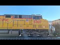 A Union Pacific coal train having helpers added.(unedited)#trains #utah #railway #train#unionpacific