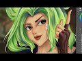 [SpeedPaint] Zeri, The Spark Of Zaun | League of Legends