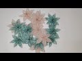 How to make fabric/Ribon flowers