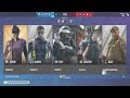 Ranked Siege (Rainbow Six Siege) Stream 20