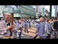 🇯🇵Yonbangai Festival 2024 Walking tour / Chuo Ward Sapporo Hokkaido Japan [4K Binaural ASMR]