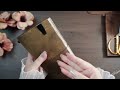 [ASMR] 심플한 다꾸 2장 🤍 Two Simple Spreads | Journal With Me | Relaxing Sounds | 빈티지다꾸