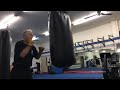 Putting the 'Whack' on the heavy bag