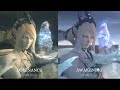 FFXVI Dominance Trailer side by side comparison