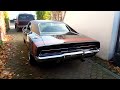 1970 Dodge Charger 440 cold start and idle sound