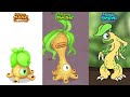 ALL Dawn of Fire Vs My Singing Monsters Vs The Lost Landscapes Redesign Comparisons ~ MSM