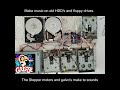 Music made with HDD's and Floppy drives! Hacked electronics.