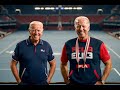 Donald Trump and Joe biden is wearing Fila sports wear. 😳