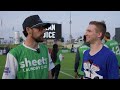 Asking the hard hitting questions to Ryan Blaney, Bubba Wallace and more...  | Man On The Street