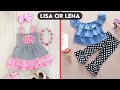 Lisa Or Lena Challenge (👶 Baby Girls Outfits 👼 Toys 👶#new#video part 2