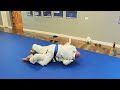 Gracie Jiu Jitsu purple vs blue belt sparring; Vinny and Peter