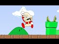 Super Mario Bros. in 4 minutes ANIMATED