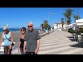 Torrox Costa Spain Promenade Walk 2024 Malaga Costa del Sol