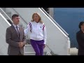 First Lady Jill Biden arrives in Paris for the Olympic Opening Ceremony