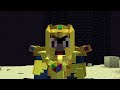 Crafting HYBRID GOD Armor in Scramble HARDCORE! (Minecraft)