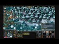 Warcraft 3 - 1 vs 11 Insane computers (Human on Ice Crown)