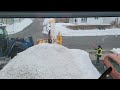 Sidewalk clearing in Mount Pearl