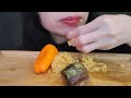 ASMR Fish, Bell Pepper, Sour Radish.Eating Sounds NoTalking