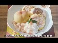 Fruits Souffle pancakes / Japanese Street Food