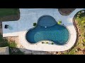 Time lapse video of vinyl pool installation, July 2020.