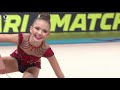 Stliana NIKOLOVA (BUL) - 2020 junior European Champion, ribbon