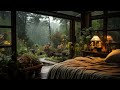 SOOTHING RAIN SOUND at the forest make you sleep well | Goodbye insomnia with Rain