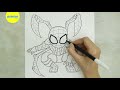 Tips Mudah Menggambar Spiderman | Marvel | How to Draw