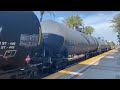 BNSF W/B H-BARVRN going through Fullerton station 08/10/2024