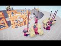 Tournament Of Teams On 4x Towers | Totally Accurate Battle Simulator TABS