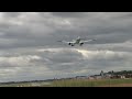 ERJ-190 Landing At Birmingham Airport (Slowed Speed)