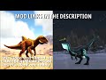 Concavenator! AND Cryolophosaurus! | ARK Survival Evolved | ARK Additions Mod Trailer