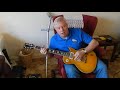 Playing a Gibson Les Paul