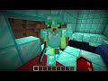 Minecraft NOOB vs PRO: SAFEST HIDDEN HOUSE BUILD CHALLENGE