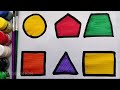 Shapes song nursery rhymes, Shapes drawing for kids, Learn 2d shapes, Preschool, abc, a to z - 03