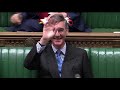 Jacob Rees-Mogg brings his six children to Commons Business Questions