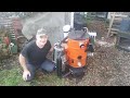 Woodgas Gasifier, Home grown energy. A quick look at how it works. video 4