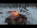 Campfire Breakfast | Bacon, Eggs, Pancakes, Peppers and Coffee | Cast Iron Skillet