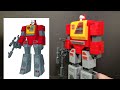 Transformers 40th Anniversary Retro G1 BLASTER with STEELJAW in Animation Colors