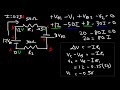 Kirchhoff's Voltage Law - KVL Circuits, Loop Rule & Ohm's Law - Series Circuits, Physics