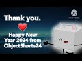 Thank you. | Happy New Year 2024 from ObjectShørts24