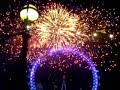 2007 New Year eve london eye fire works AMAZING (1 of 3)