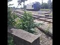 CFR Diesel locomotive changing tracks