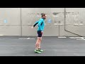 Efficient Running Technique Using a Vertical Hip Strategy