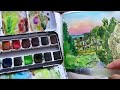 Simple Way to Art Journal About Your Life with Pen and Watercolors | Tips and Techniques.