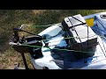 Shadow caster kayak with motor . part 2