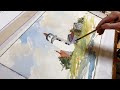 How to use colour to enhance shadows in watercolour