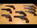 8 double action revolvers