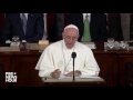 Watch: Pope Francis addresses Congress (with subtitles)