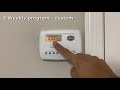 How to: Program: Emerson 1F78 White Rogers Thermostats